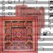 Manuscript score overlaid with a suzani embroidery pattern (small)